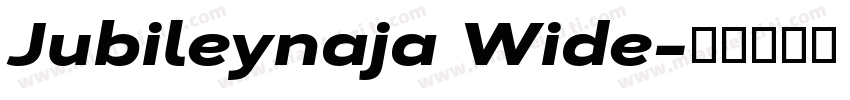 Jubileynaja Wide字体转换